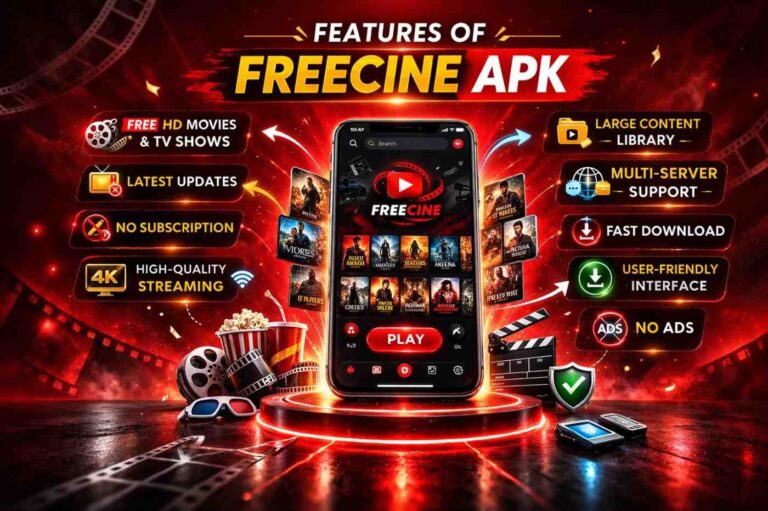 Top Features of Freecine 2 Different features of Freecine APK